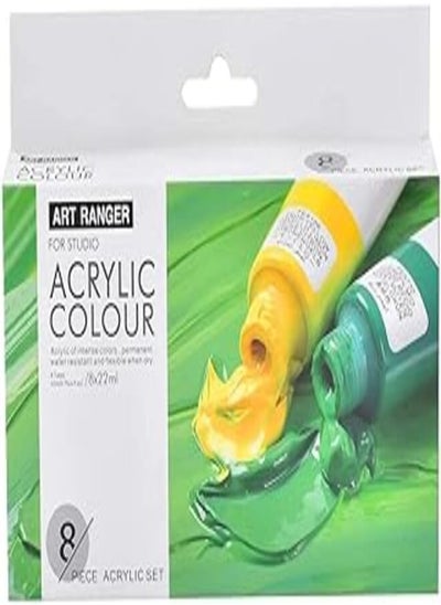 اشتري ART RANGERS Acrylic Colors (Set of 8 Tubes, 22ml, FEA0822T-R) في مصر