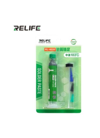 اشتري معجون لحام RELIFE RL-403S 183 (10CC ، إبرة مطابقة + مضرب) في الامارات