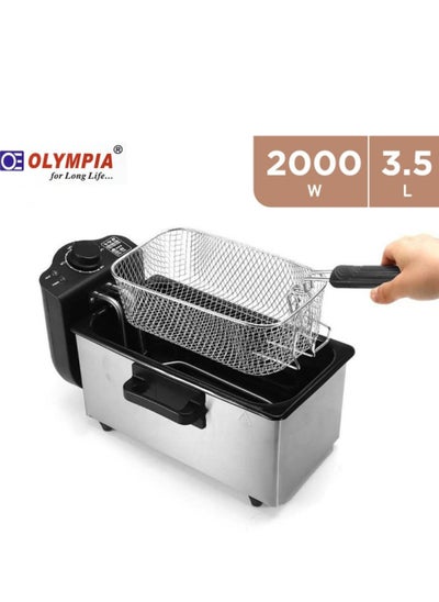 Buy Electric Deep Fryer 3.5 Ltr 2000 W in UAE