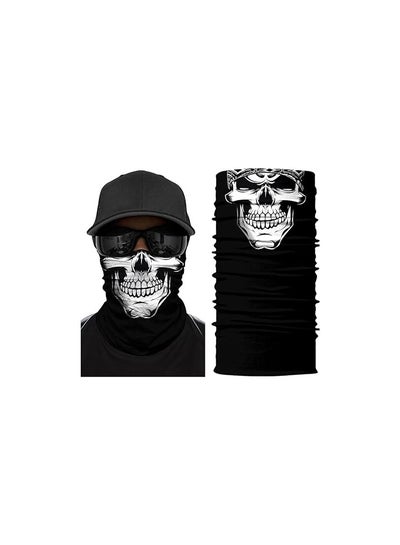 Buy Bandana Face Mask for Rave Dust Wind Scarf Face Neck Pouch Tube Mask Headwear Face Mask Motorcycle Mask for Women Men Kids (PL180520) in Egypt
