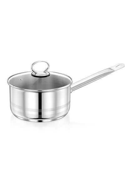 اشتري Prestige Infinity Stainless Steel Covered Saucepan 20 Cm/3.0 Lt في الامارات