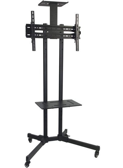 Buy Universal TV Floor Stand for 32 inches to 75 inches Black in UAE