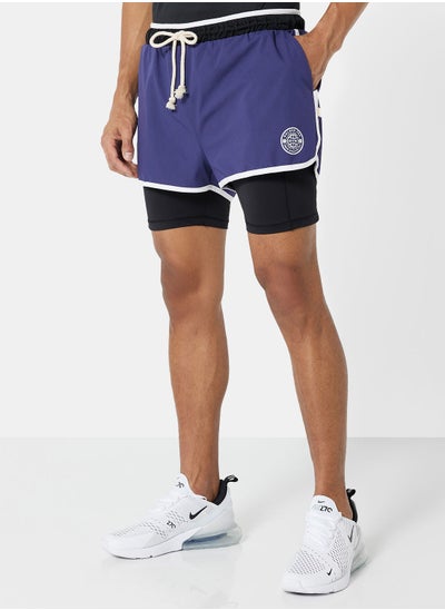 Buy Golden Era 2-In-1 Shorts in UAE