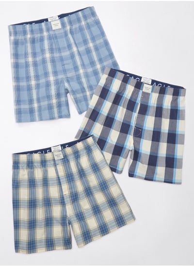 Buy AEO Stretch Boxer Short 3-Pack in Saudi Arabia