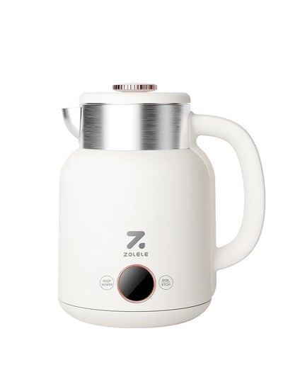 Buy ZOLELE HK152 Cordless Smart Electric Kettle - White in UAE