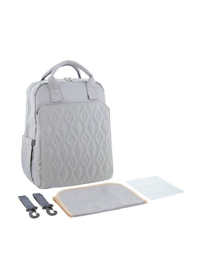 اشتري Baby Diaper Bag Backpack 13 Storage Compartments And 3 Insulated Changing Mat في الامارات