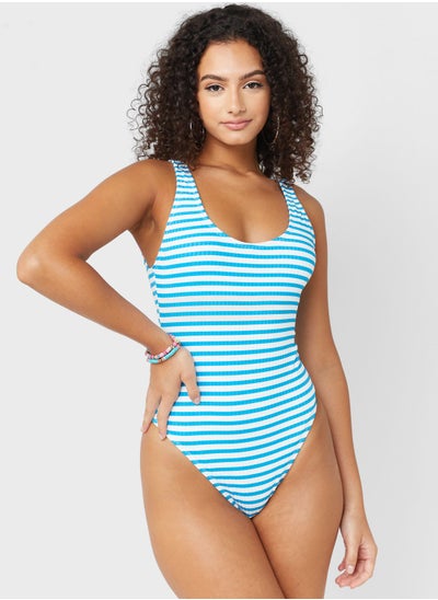 Buy High Leg Strappy Swimsuit in Saudi Arabia