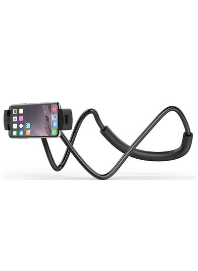 Buy Yesido Neck Mounted Lazy Holder C80 Free Rotating Stand on Table Smart Multiple Functions Mobile Phone in UAE