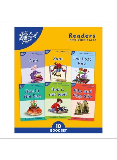 Buy Phonic Books Dandelion Readers Set 1 Units 1-10: Sounds of the alphabet and adjacent consonants in UAE