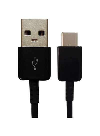 Buy Samsung EP-DG930MBEGWW Original USB Type-C Data Cable (Pack of 2) Black in UAE