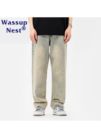 Buy New WASSUP NEST Fashion Straight Casual Pants in Saudi Arabia