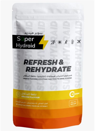 Super Hydraid Electrolyte Drink Powder For Rehydration 840g Orange ...