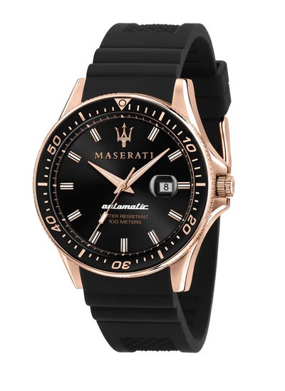 Buy Maserati Sfida Automatic Black Dial Mens WatchR8821140001 in Saudi Arabia