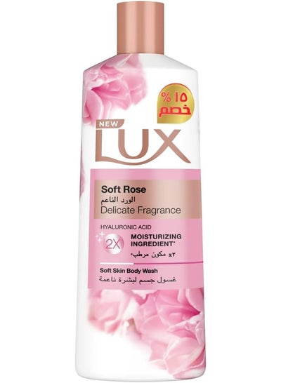Buy Lux Shower Gel Soft Rose 500ML in Egypt