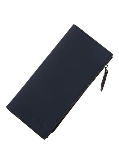 Buy Long Leather Wallet Blue in UAE