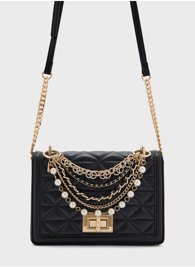 Buy Chain Detailed Crossbody Bag in UAE