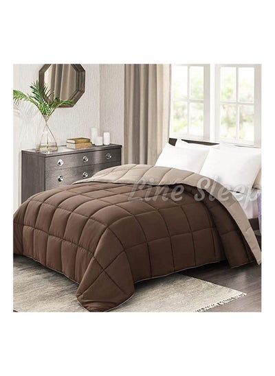 Buy Fiber Quilt  Beige * Brown in Egypt