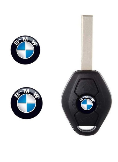 Buy 2pcs 11mm Remote Key Emblem Logo Replacement for BMW 3 Series 5 Series 7 Series X3 X4 X5 X6 Car key Logo in UAE