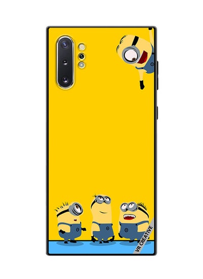 Buy Protective Case Cover For Samsung Galaxy Note10 Plus 5G Minions Design Multicolour in UAE