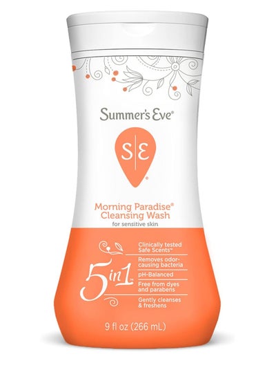 اشتري Summers Eve Morning Paradise Sensitive Wash for Sensitive Skin - 266 ml في السعودية