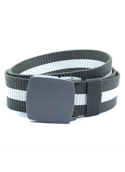 اشتري Classic Milano Mens belt Canvas Casual Autolock Belt men CBSP02 by Milano Leather في الامارات