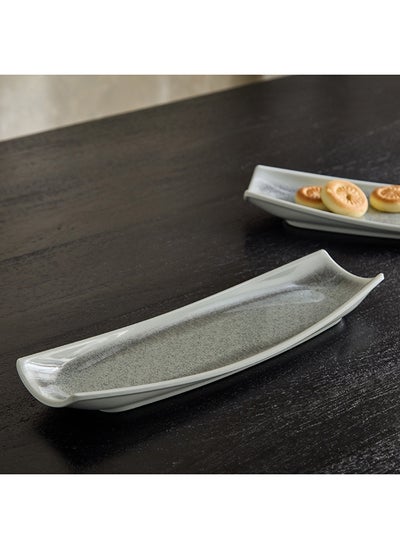 اشتري Home Box Oval Melamine Platter 34 x 2 x 11 cm في الامارات