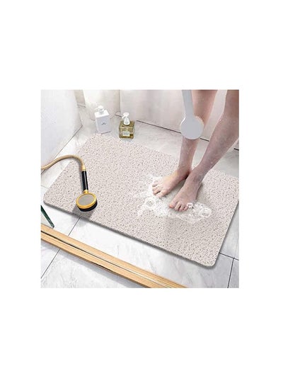 Buy Soft Textured Bath, Shower, Tub Mat for Bath TubPhthalate Free, Non SSoft Textured Bath, Shower, Tub Mat for Bath TubPhthalate Free, Non Slip Comfort Bathtub Mats with Drain, PVC Loofah Bathroom Wet A in Saudi Arabia