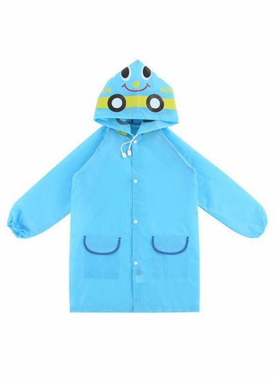 اشتري Children's raincoats, Cartoon Kids Rain Jacket, Boys Girls Hooded Poncho Outdoors Transparent Raincoat Student Suit Waterproof Durable Windbreaker في الامارات