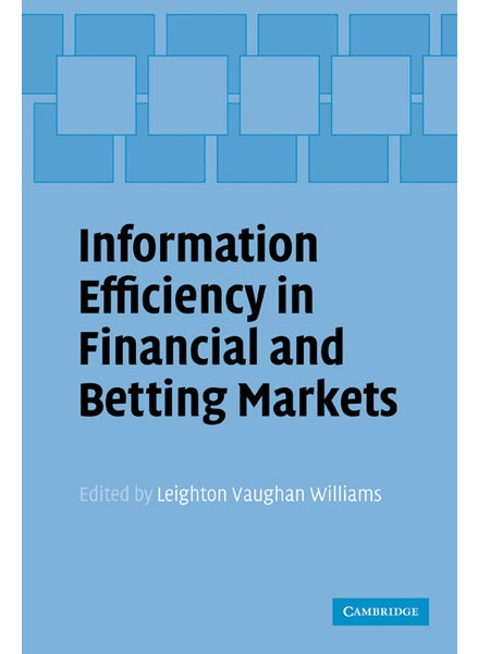 اشتري Information Efficiency in Financial and Betting Markets في الامارات