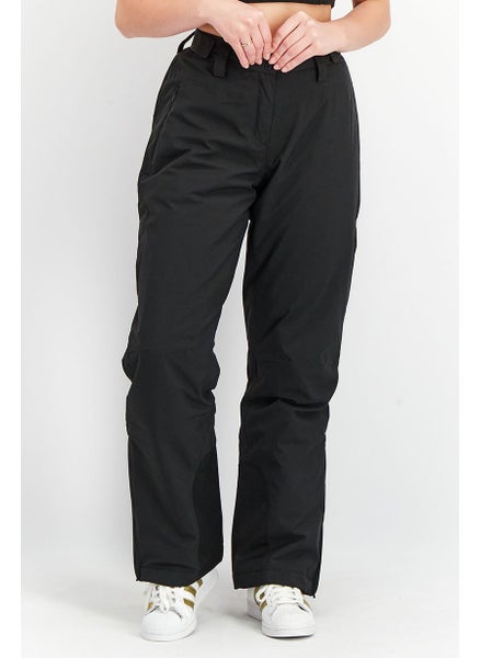 اشتري Women Sportwear Fit Ski Pants, Black في الامارات