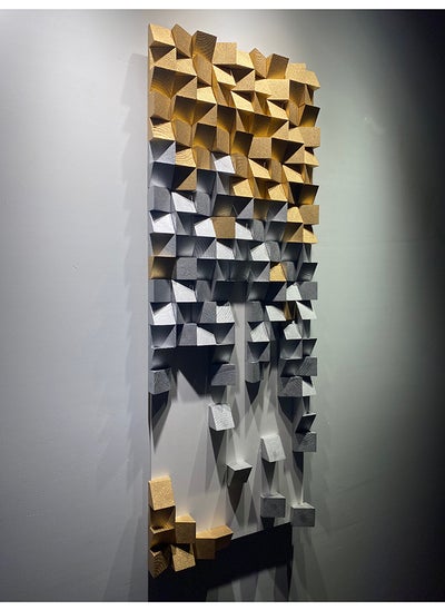 اشتري Abstract Wood Wall Art By Woodeometry في مصر