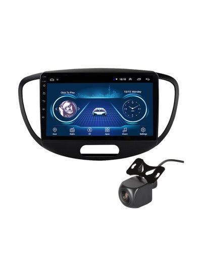 اشتري Android Car Stereo for Hyundai i10 2007 2008 2009 2010 2011 2012 2013 1GB RAM 32GB ROM 9 Inch MirrorLink WiFi BT, DSP IPS Touch Screen with AHD Camera Included في الامارات