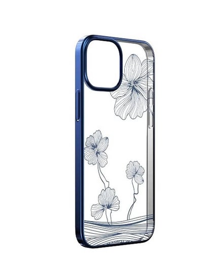 اشتري Devia- Crystal Flora  Series case - iPhone13 Pro (6.1) - Blue في مصر