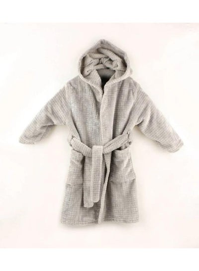 Buy Grey Winter Robe 6-8 Y in Egypt