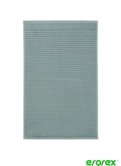 Buy Bath mat light green 50x80 cm in Saudi Arabia