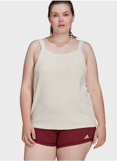 Buy Essentials Yoga Rib Tank Top in Saudi Arabia