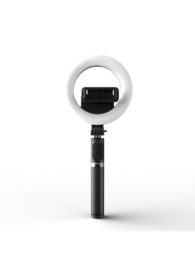 Buy Q07 6 Inch Ring Light Portable Bluetooth Selfie Stick Tripod in Saudi Arabia