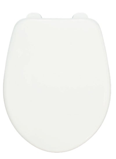 Buy Uni flo Toilet Seat Cover Wc White Lid - Robust Design - Made in UAE in UAE