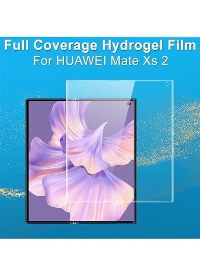 Buy Huawei Mate Xs 2 Screen Protector Full Coverage Hydrogel Film HD Anti-Scratch Flexible Clear TPU Film in UAE