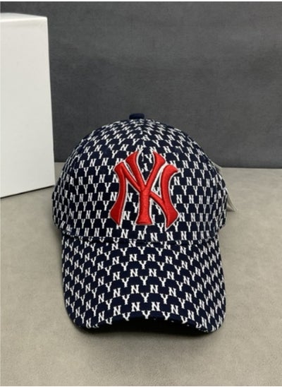 Buy New Era MLB New York Yankees Baseball Hat Duck billed Hat Pointed Hat Sun Hat Pure Cotton Men's and Women's Hat Outdoor Baseball Black in UAE