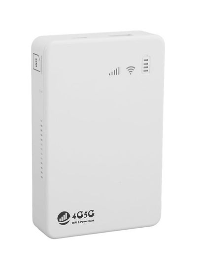 اشتري Portable Wireless Pocket Mini WiFi Router, 4G LTE Router, Mobile WiFi Hotspot with SIM Card Slot, Connect up to 10 devices with speeds up to 300 Mbps في السعودية