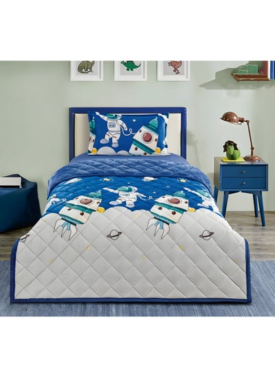 Buy 3-Piece Kids Velvet Comforter Set: Cozy Winter Bedding with Velvet and Fur in Saudi Arabia