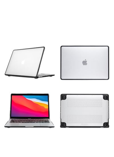 Buy Macbook Pro 13inch Protective Case ，Transparent Matte Laptop Shell Cover  Apple laptop Protective Case TPU anti-fall CoverA1706/A1708/A1989/A2159/A2251/A2289/A2338 in UAE