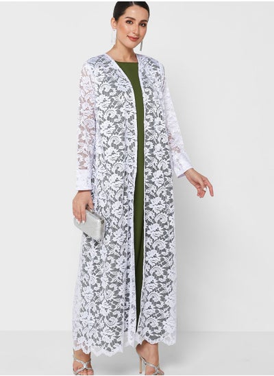 Buy Lace Dress With Abaya & Sheila in Saudi Arabia