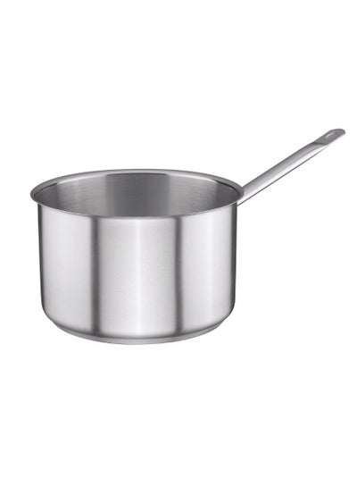 Buy Stainless Steel Induction Sauce Pan 18 cm x 12 cm |Ideal for Hotel,Restaurants & Home cookware |Corrosion Resistance,Dishwasher Safe|Made in Turkey in UAE