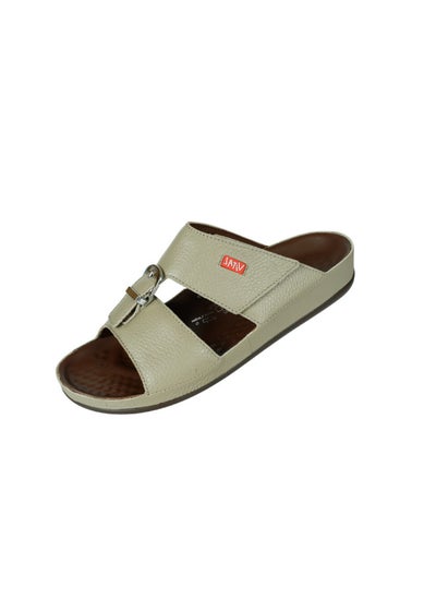 Buy 148-1103 Vital Mens Vital - Torello Sandals 09132B Beige in UAE