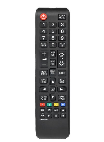 اشتري جهاز تحكم عن بعد لاسلكي بديل للتلفزيون العالمي لتلفزيون سامسونج HD LED الذكي باللون الأسود في السعودية