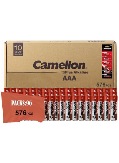 Buy Camelion AAA Plus Alkaline Battery (Pack of 6) 96 Packs in Egypt