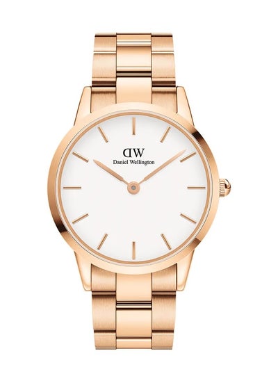 Buy Daniel Wellington Iconic Link Mens Watch with Gold Stainless Steel Strap - 40mm in Saudi Arabia