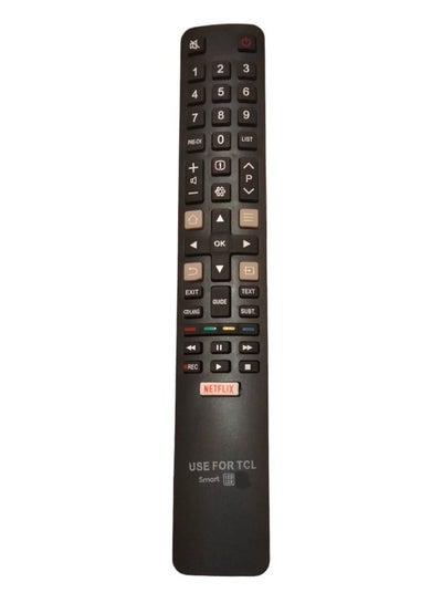 اشتري Replacement Remote Control For TCL Smart TV LCD LED With Netflix Smart Key Button في السعودية